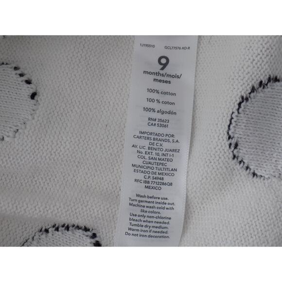 Carter's infant polka dot dress with bloomers size 9 mo.NWOT - Picture 6 of 7